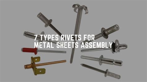 sheet metal rivet sizes|metal sheet riveted together drawing.